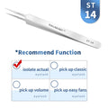 NAGARAKU Stainless Steel Straight Curved Nail Volume Eyelash Accurate Tweezers Nippers Pointed Clip Set Makeup Tools