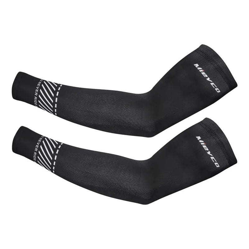 Mangas de braço para ciclismo Mangas de proteção solar Anti-UV Protetor solar Corrida Ciclismo Manga Esporte ao ar livre Ciclismo Aquecedores de braço Homens