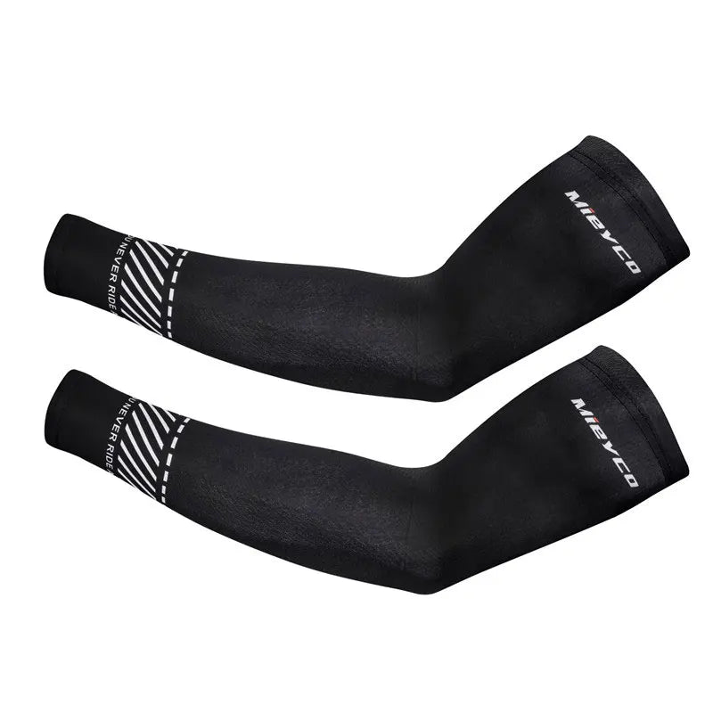 Mangas de braço para ciclismo Mangas de proteção solar Anti-UV Protetor solar Corrida Ciclismo Manga Esporte ao ar livre Ciclismo Aquecedores de braço Homens