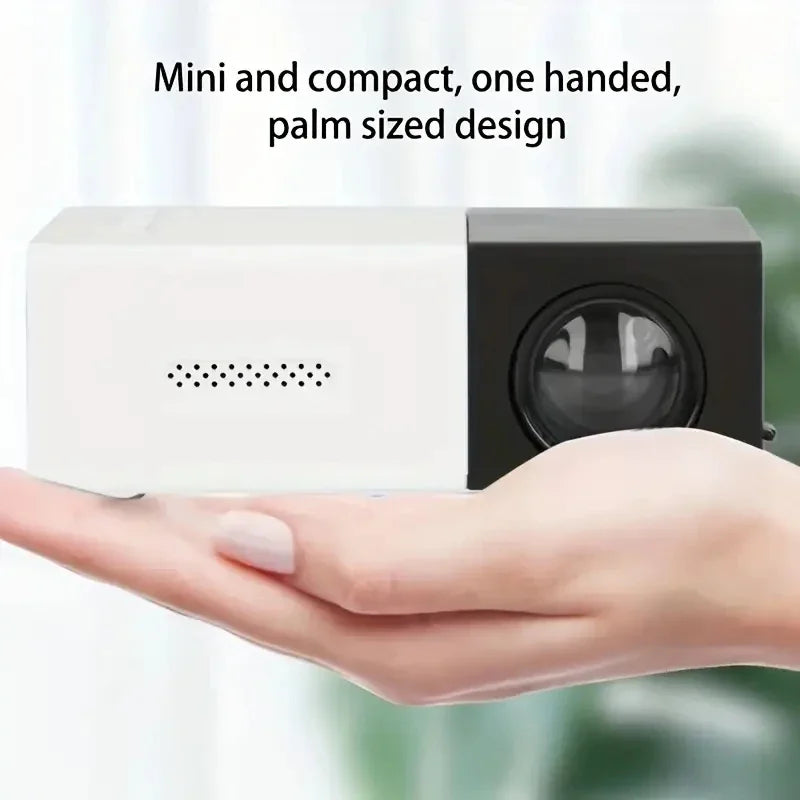 Mini projetor LED portátil